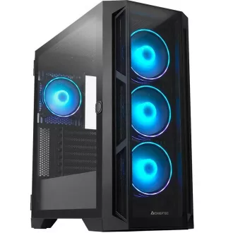 CHIEFTEC skriňa APEX, E-ATX, 1x USB-C 3.2, 2x USB 3.0, 4x 120mm ARGB Fan, ARGB Hub, čierna CHIEFTEC skriňa APEX, E-ATX, 1x USB-C 3.2, 2x USB 3.0, 4x 120mm ARGB Fan, ARGB Hub, čierna