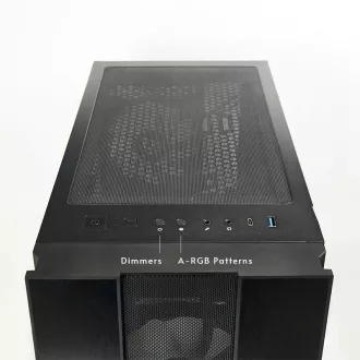 CHIEFTEC skriňa HUNTER 2, ATX, 1x USB-C, 1x USB 3.1, 4x 120mm ARGB Fan, ARGB Hub, čierna CHIEFTEC skriňa HUNTER 2, ATX, 1x USB-C, 1x USB 3.1, 4x 120mm ARGB Fan, ARGB Hub, čierna