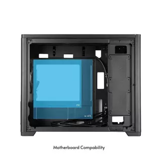CHIEFTEC skriňa BX-MESH, mATX, 1xUSB-C 3.1, 1xUSB 3.1, 1x 120mm Fan, čierna