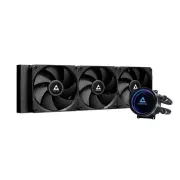 CHIEFTEC vodné chladenie CPU Iceberg 360 Dark, 3x120mm, ARGB vodný blok, LGA1851, AM5, čierna