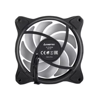 CHIEFTEC ventilátor ZF-1225RGB, 120mm, PWM, ARGB, čierna CHIEFTEC ventilátor ZF-1225RGB, 120mm, PWM, ARGB, čierna