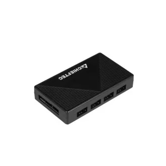 CHIEFTEC skriňa APEX LUMO, E-ATX, 1x USB-C 3.2, 2x USB 3.0, 4x 140mm ARGB Fan, ARGB Hub, čierna