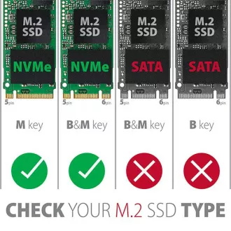 AXAGON PCEM2-XS, PCIe x16 - M.2 NVMe M-key slot adaptér, kryt s chladičom pre pasívne chladenie