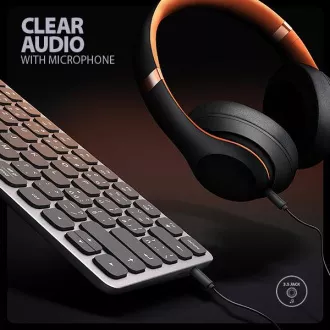 AXAGON HMC-KB-CS, USB 5Gbps húb s klávesnicou CZ/SK, HDMI 4K/60Hz, 3x USB-A, SD/mSD, audio, PD 100W, kábel USB-C 60cm AXAGON HMC-KB-CS, USB 5Gbps húb s klávesnicou CZ/SK, HDMI 4K/60Hz, 3x USB-A, SD/mSD, audio, PD 100W, kábel USB-C 60cm