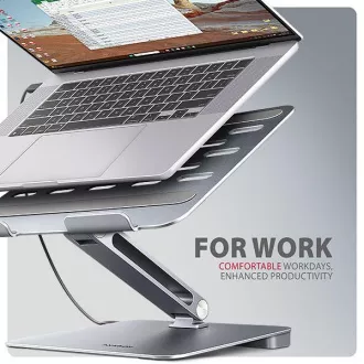 AXAGON HMC-STND, stojan pre 10"-17" notebooky, USB 5Gbps húb, 3x USB-A, HDMI 4k/60Hz, RJ-45, PD 100W, kábel USB-C 60cm AXAGON HMC-STND, stojan pre 10"-17" notebooky, USB 5Gbps húb, 3x USB-A, HDMI 4k/60Hz, RJ-45, PD 100W, kábel USB-C 60cm