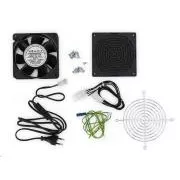 TRITON Ventilátor + sada pre montáž do rozvádzača RUA alebo RBA, 230V, 50Hz, 0, 09 A, 15W, 160m3/h