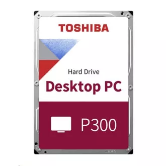 TOSHIBA HDD P300 Desktop PC (CMR) 1TB, SATA III, 7200 rpm, 64 MB cache, 3, 5 ", BULK