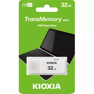 KIOXIA Hayabusa Flash drive 32GB U202, biela