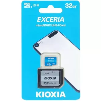KIOXIA Exceria microSD karta 32GB M203, UHS-I U1 Class 10