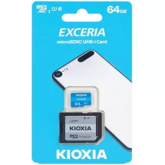 KIOXIA Exceria microSDXC card 64GB M203, UHS-I U1 Class 10