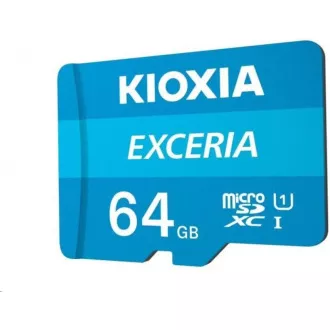 KIOXIA Exceria microSDXC card 64GB M203, UHS-I U1 Class 10