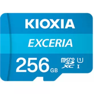 KIOXIA Exceria microSD karta 256GB M203, UHS-I U1 Class 10