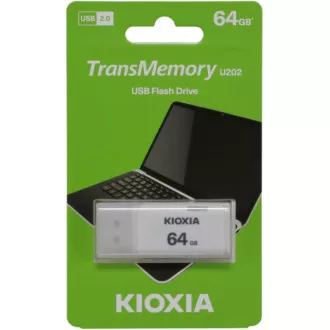 KIOXIA Hayabusa Flash drive 64GB U202, biela