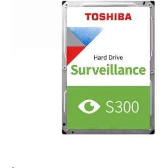 TOSHIBA HDD S300 Surveillance (CMR) 1TB, SATA III, 5400 rpm, 128 MB cache, 3, 5 ", BULK