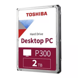 TOSHIBA HDD P300 Desktop PC (SMR) 2TB, SATA III, 7200 rpm, 256 MB cache, 3, 5 ", BULK