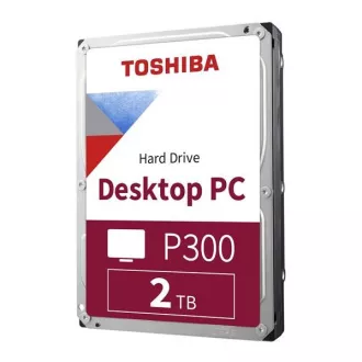 TOSHIBA HDD P300 Desktop PC (SMR) 2TB, SATA III, 7200 rpm, 256 MB cache, 3, 5 ", BULK TOSHIBA HDD P300 Desktop PC (SMR) 2TB, SATA III, 7200 rpm, 256 MB cache, 3, 5 ", BULK