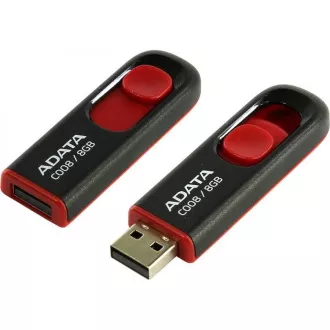 ADATA Flash Disk 8GB C008, USB 2.0 Classic, čierna ADATA Flash Disk 8GB C008, USB 2.0 Classic, čierna