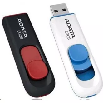 ADATA Flash Disk 16GB C008, USB 2.0 Classic, biela