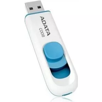 ADATA Flash Disk 64GB C008, USB 2.0 Classic, biela