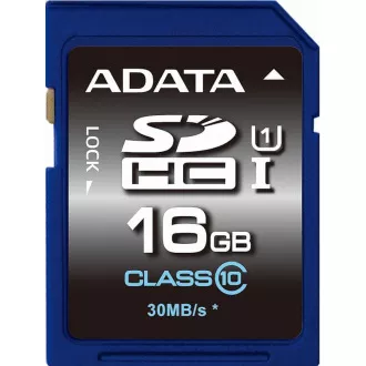 ADATA SDHC karta 16GB Premier UHS-I Class 10 ADATA SDHC karta 16GB Premier UHS-I Class 10