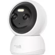 iGET HOMEGUARD HGWIP222 - Dual lens IP kamera, 2K rozlíšenie, 2x optika, so zvukom a nočným videním