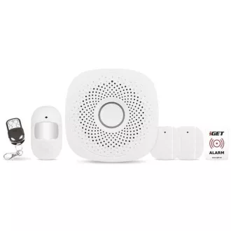 iGET HOME X1 Advanced - Domový Wi-Fi smart alarm, kompletný set, podpora Tuya iGET HOME X1 Advanced - Domový Wi-Fi smart alarm, kompletný set, podpora Tuya