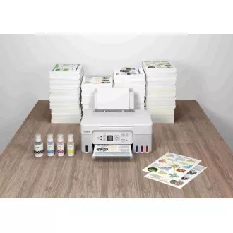 Canon PIXMA Tlačiareň biela G3470 WHITE (doplniteľné zásobníky atramentu) - MF (tlač, kopírka, sken), USB, Wi-Fi - A4/11min.