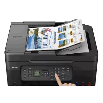 Canon PIXMA Tlačiareň čierna G4470 (doplniteľné zásobníky atramentu) - MF (tlač, kopírka, sken, fax), USB, Wi-Fi - A4 11/min.