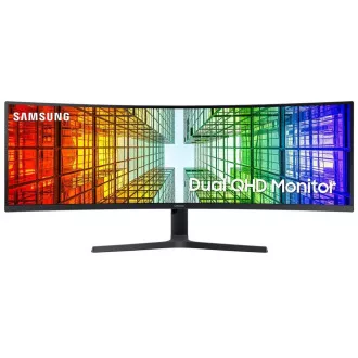 SAMSUNG MT LED LCD 49" ViewFinity Monitor LS49A950UIUXEN - prehnutý, VA, 5120X1440, 60Hz, 4ms, DP, HDMI, USB C
