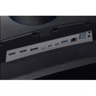 SAMSUNG MT LED LCD 49" ViewFinity Monitor LS49A950UIUXEN - prehnutý, VA, 5120X1440, 60Hz, 4ms, DP, HDMI, USB C