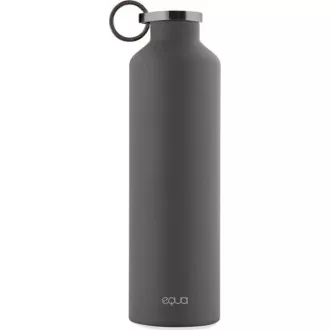 Equa Smart - múdra fľaša, oceľ, Dark Grey
