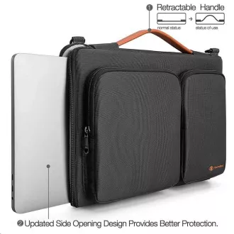 tomtoc Messenger - 16" MacBook Pro 2019, čierna