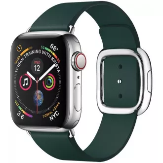 COTEetCI kožený magnetický remienok Nobleman pre Apple Watch 42/44mm zelená