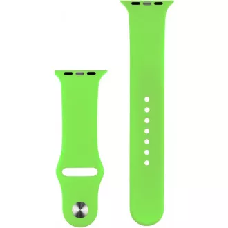 COTEetCI silikónový športový náramok pre Apple watch 42/44 mm zelený