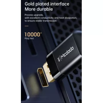McDodo kábel DisplayPort / DisplayPort 4K 60Hz Cable M/M 2m