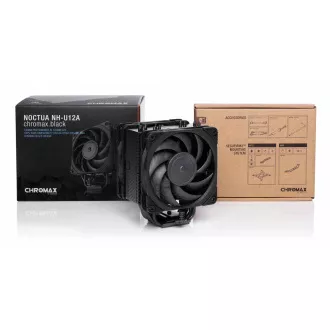 NOCTUA chladič procesora NH-U12A chromax.black, LGA1851, AM4