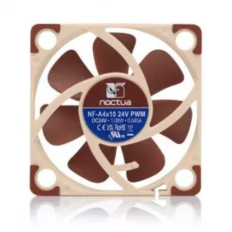 NOCTUA Ventilátor NF-A4x10 24V PWM, 40mm, hnedá NOCTUA Ventilátor NF-A4x10 24V PWM, 40mm, hnedá