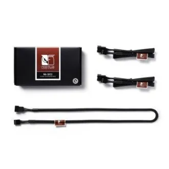 NOCTUA Predlžovacie káble pre 4pin ventilátor NA-SEC3, 3x 60cm, čierna NOCTUA Predlžovacie káble pre 4pin ventilátor NA-SEC3, 3x 60cm, čierna