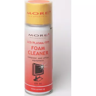 ARMOR Čistiaca pena LCD/PLASMA/TFT 200 ml, + mikroaktívna utierka ARMOR Čistiaca pena LCD/PLASMA/TFT 200 ml, + mikroaktívna utierka
