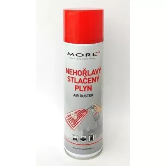ARMOR Stlačený vzduch plyn MORE (400g), plyn nezamŕza, nekondenzuje, je nehorľavý NEW model ES č. 517/2014 ARMOR Stlačený vzduch plyn MORE (400g), plyn nezamŕza, nekondenzuje, je nehorľavý NEW model ES č. 517/2014