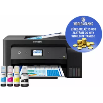 EPSON tlačiareň ink EcoTank L14150, 4v1, 4800x1200, A3+, 38ppm, USB, Wi-Fi, Záruka 5 rokov po registrácii zdarma