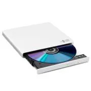 HITACHI LG - externá mechanika DVD-W/CD-RW/DVD±R/±RW/RAM GP57EW40, Slim, White, box+SW - Použité