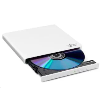 HITACHI LG - externá mechanika DVD-W/CD-RW/DVD±R/±RW/RAM GP57EW40, Slim, White, box+SW - Použité