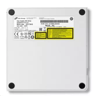 HITACHI LG - externá mechanika DVD-W/CD-RW/DVD±R/±RW/RAM GP57EW40, Slim, White, box+SW