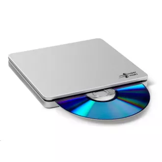 HITACHI LG - externá mechanika DVD-W/CD-RW/DVD±R/±RW/RAM/M-DISC GP70NS50, Blade Ultra Slim, Silver, box+SW HITACHI LG - externá mechanika DVD-W/CD-RW/DVD±R/±RW/RAM/M-DISC GP70NS50, Blade Ultra Slim, Silver, box+SW