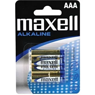 AVACOM Nenabíjacia batéria AAA Maxell Alkaline 4ks Blister
