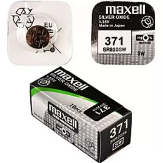 AVACOM Nenabíjacia gombíková batéria 371 Maxell Silver Oxide 1ks Blister
