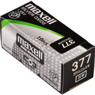 AVACOM Nenabíjacia gombíková batéria 377 Maxell Silver Oxide 1ks Blister