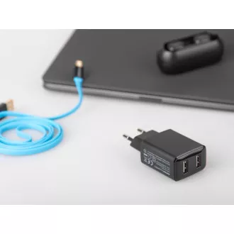 AVACOM HomeNOW 2 sieťová nabíjačka 5V 3, 4A 17W s dvoma USB-A výstupmi
