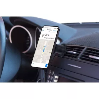 CONNECT IT InCarz MagSafe univerzálna magnetická bezdrôtová nabíjačka do auta, čierna CONNECT IT InCarz MagSafe univerzálna magnetická bezdrôtová nabíjačka do auta, čierna